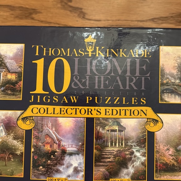 NIB Thomas Kinkade Home & Heart Collector’s Edition Jigsaw Puzzle - Picture 2 of 9
